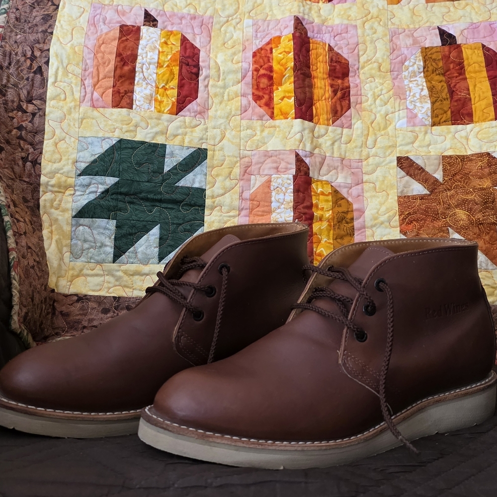 Men's Red Wing Chukka Boots Size 9 D Chestnut Brown